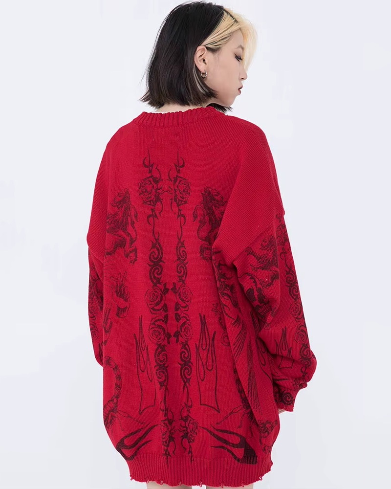 Gothic Knit Sweater