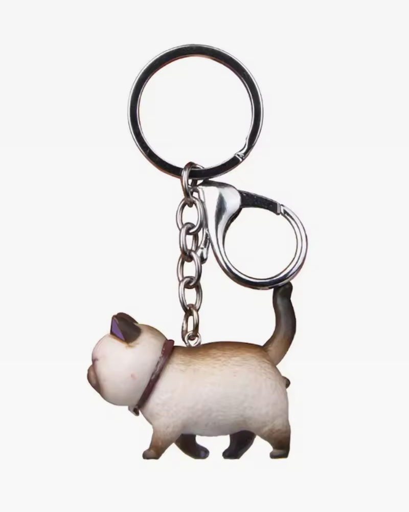 Cute Cat Keychain
