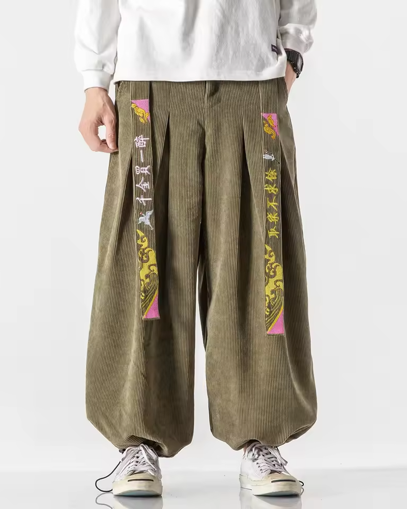 Corduroy Harem Pants