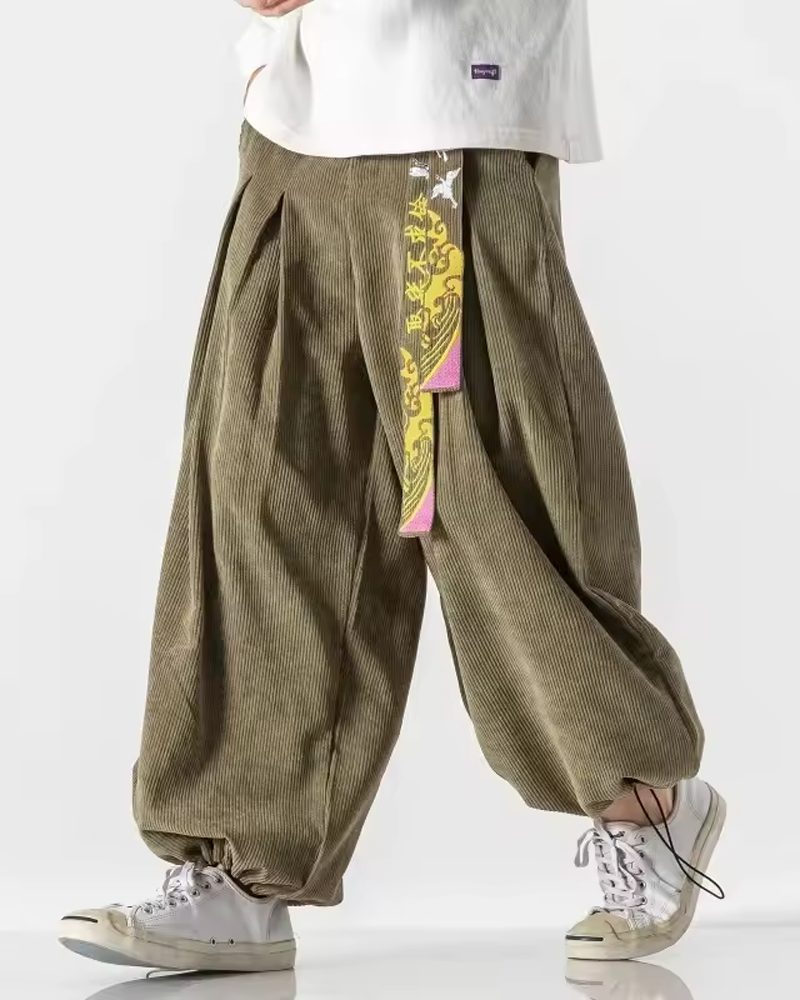 Corduroy Harem Pants