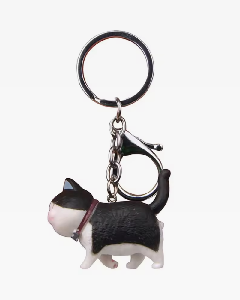 Cute Cat Keychain