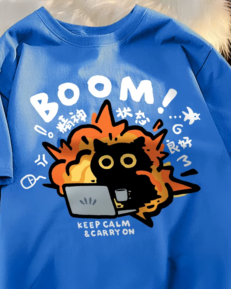 "BOOM" Cat Shirt