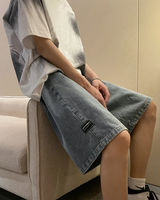 Baggy Denim Shorts