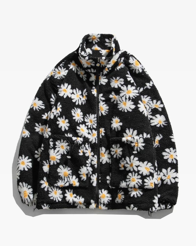 Flower Fleece Jacket