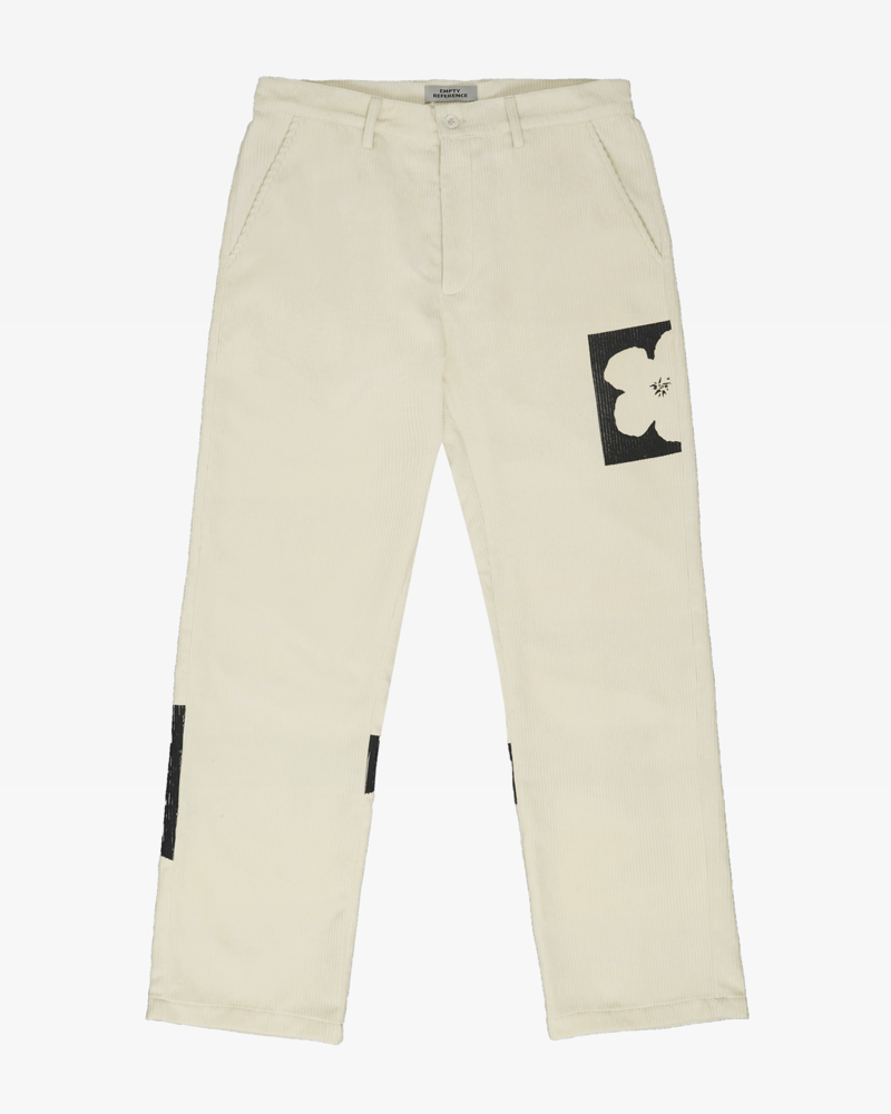 Beige Corduroy Pants