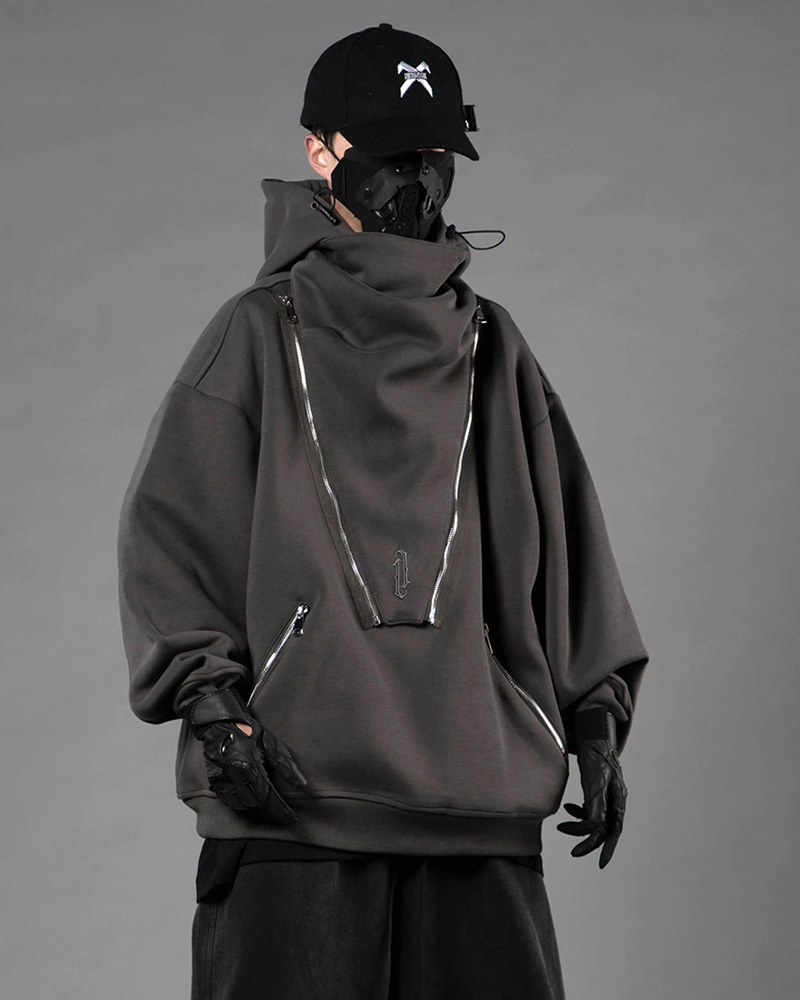 Cyberpunk Techwear Hoodie