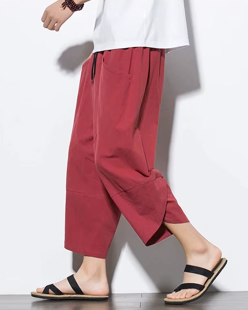 Japanese Cropped Pants