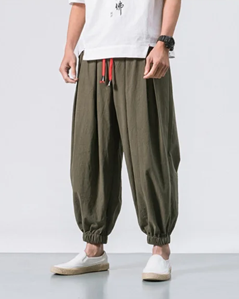 Japanese Harem Pants Men's