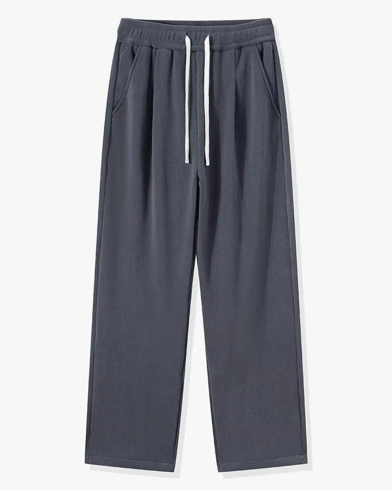 Straight Leg Fleece Sweatpants