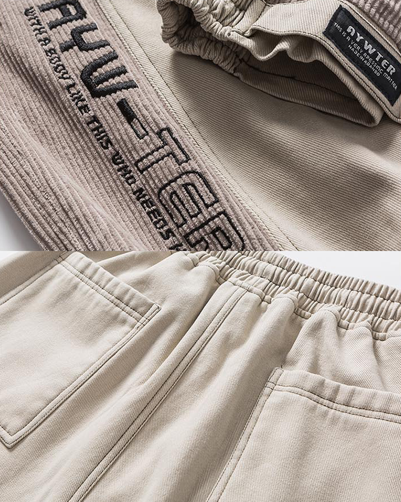 Corduroy Joggers