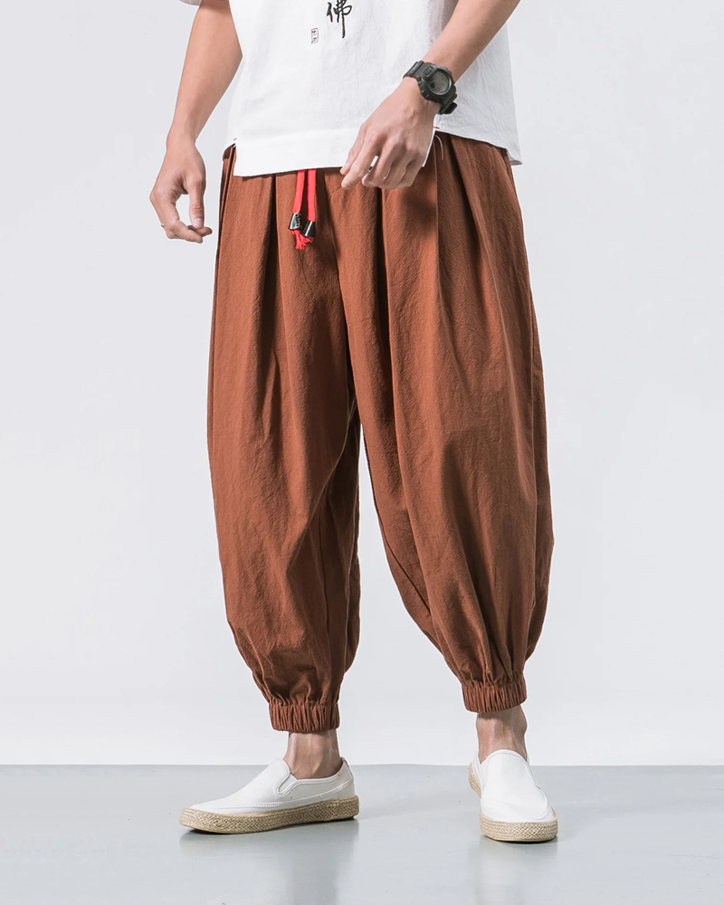 Japanese Harem Pants Men's