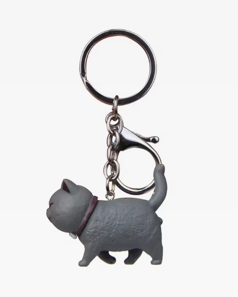 Cute Cat Keychain